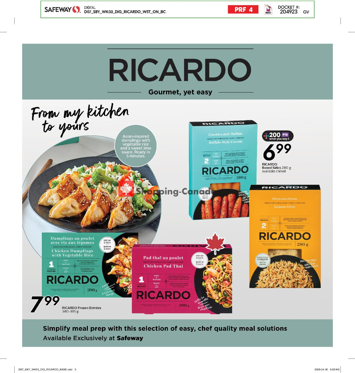 Safeway flyer from Thursday May 14, 2026 to Wednesday May 20, 2026 - page 18