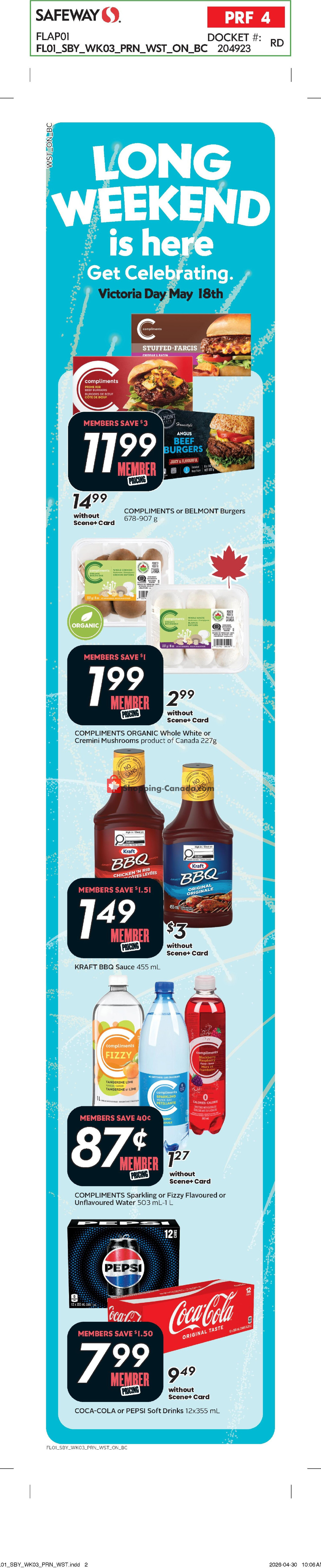 Safeway flyer from Thursday May 14, 2026 to Wednesday May 20, 2026 - page 2