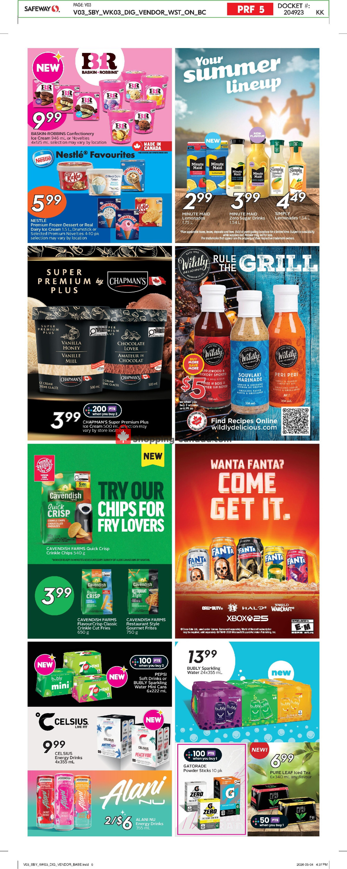 Safeway flyer from Thursday May 14, 2026 to Wednesday May 20, 2026 - page 21