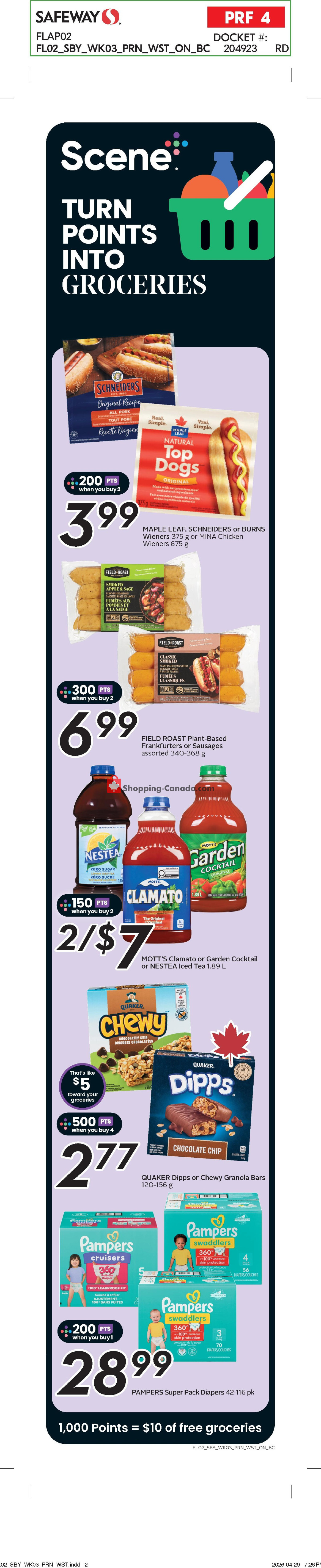 Safeway flyer from Thursday May 14, 2026 to Wednesday May 20, 2026 - page 3