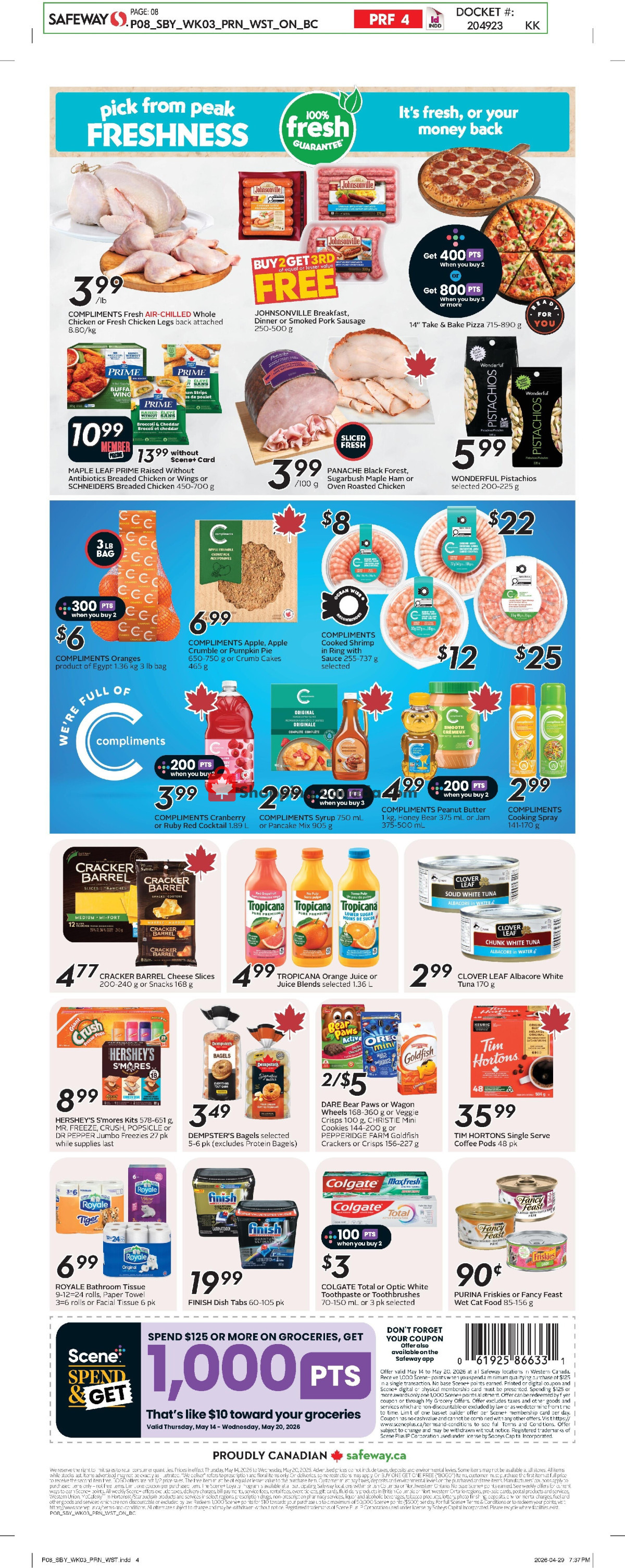 Safeway flyer from Thursday May 14, 2026 to Wednesday May 20, 2026 - page 4