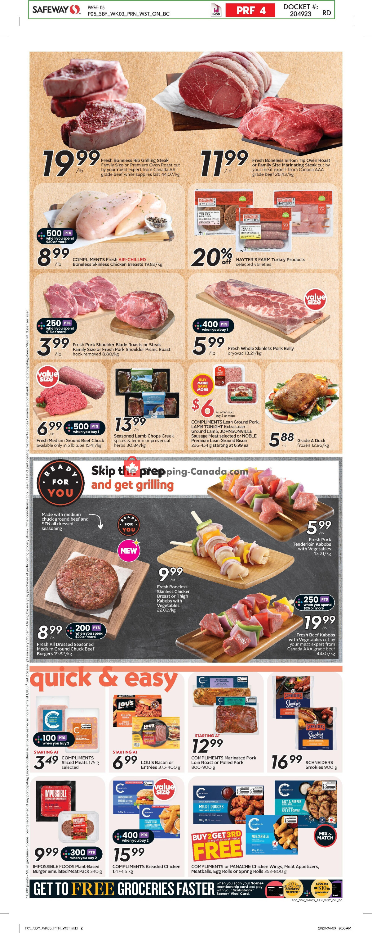 Safeway flyer from Thursday May 14, 2026 to Wednesday May 20, 2026 - page 8
