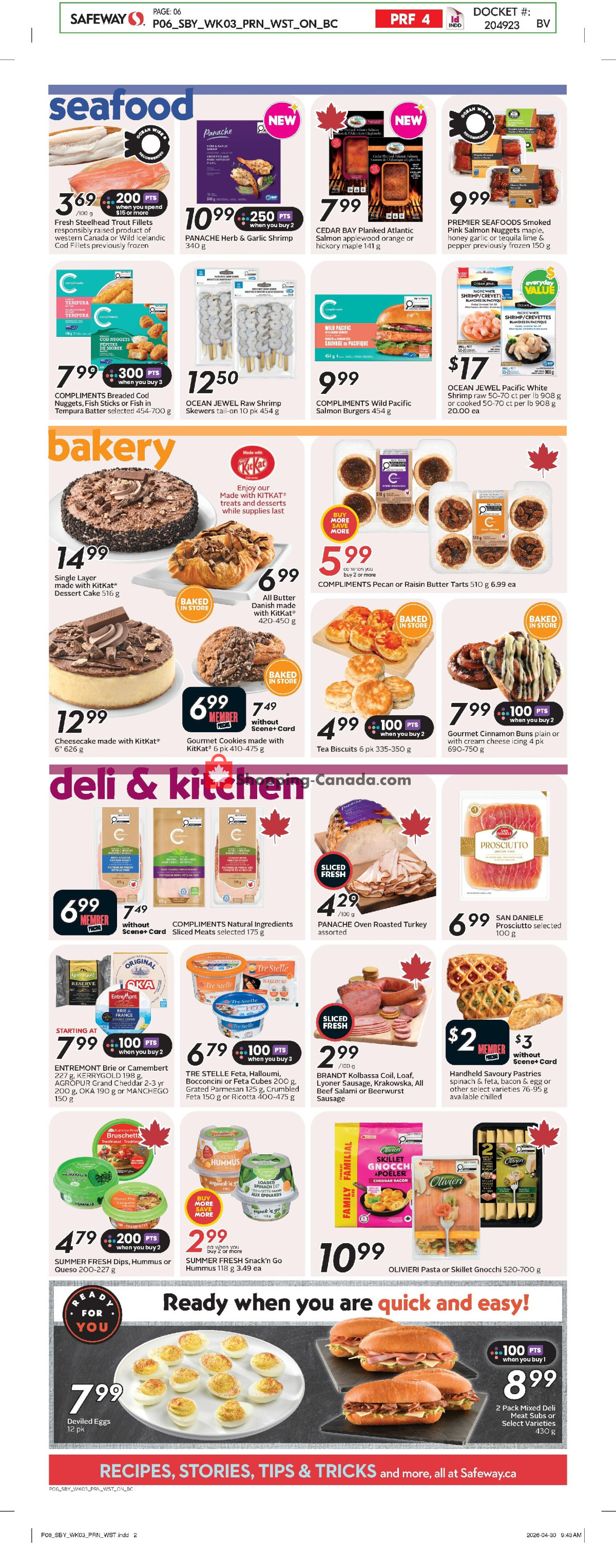Safeway flyer from Thursday May 14, 2026 to Wednesday May 20, 2026 - page 9