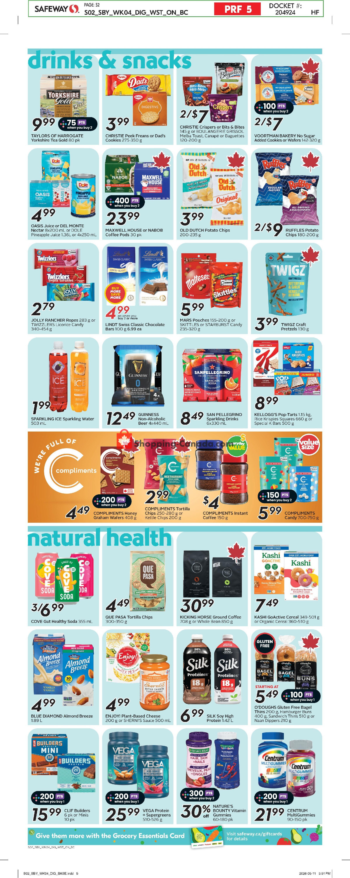 Safeway flyer from Thursday May 21, 2026 to Wednesday May 27, 2026 - page 10