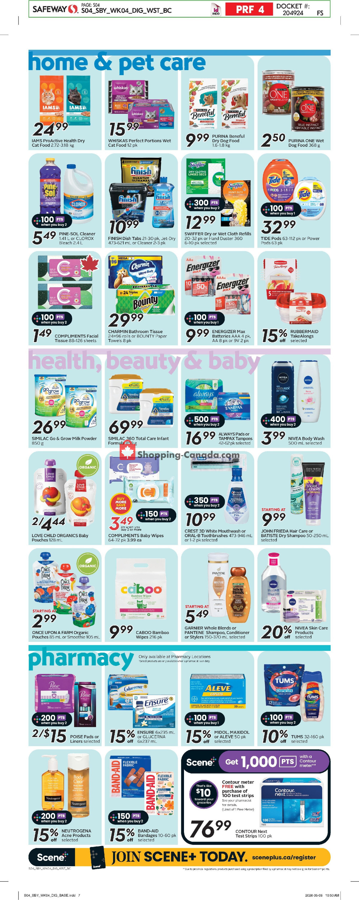 Safeway flyer from Thursday May 21, 2026 to Wednesday May 27, 2026 - page 12