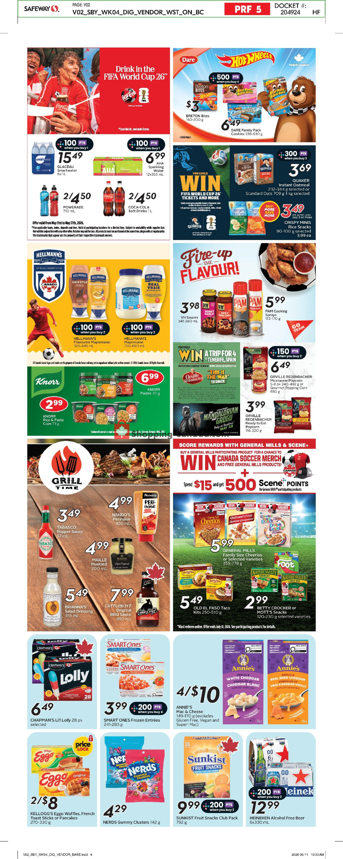 Safeway flyer from Thursday May 21, 2026 to Wednesday May 27, 2026 - page 20
