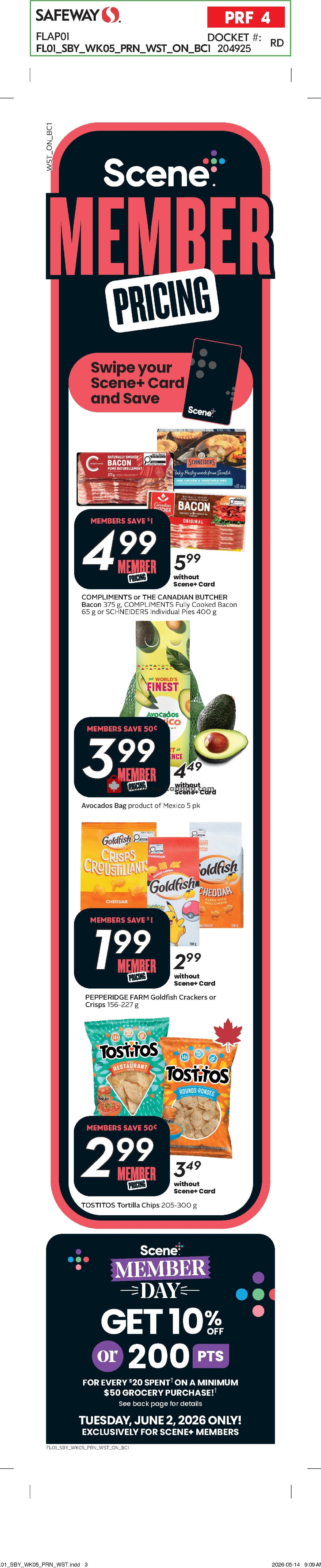 Safeway flyer from Thursday May 28, 2026 to Wednesday June 3, 2026 - page 8