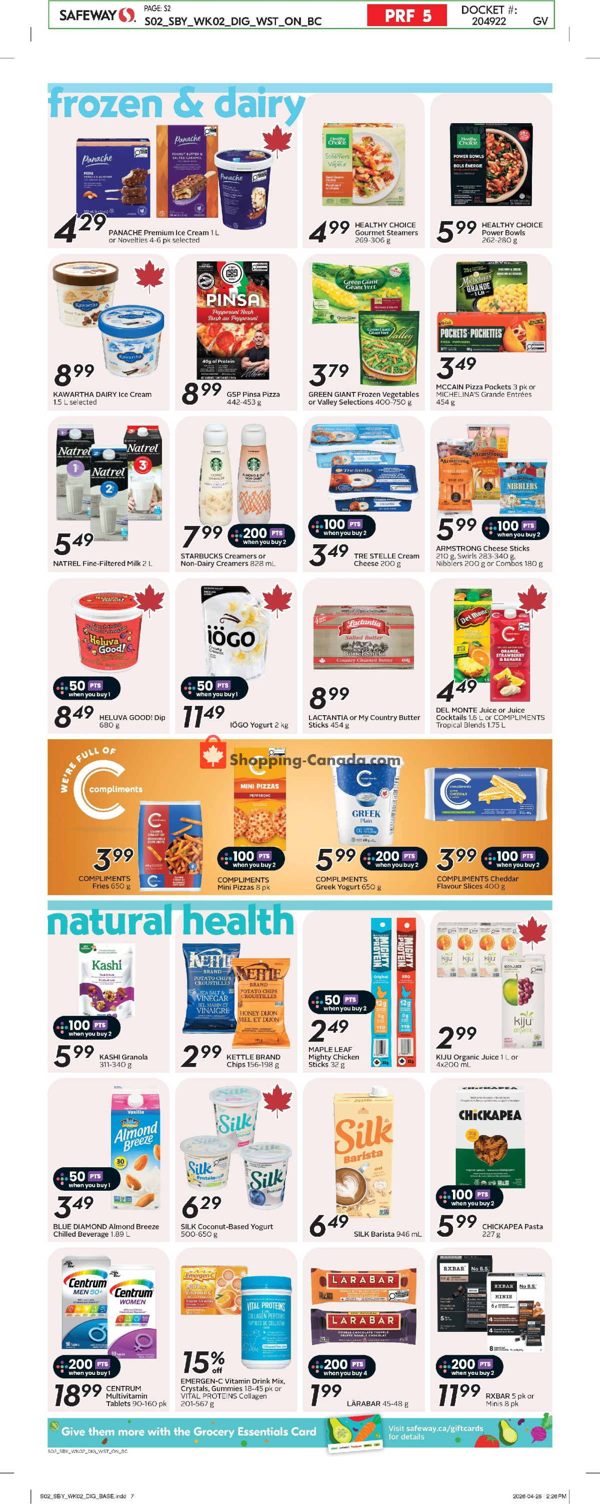 Safeway flyer from Thursday May 7, 2026 to Wednesday May 13, 2026 - page 12