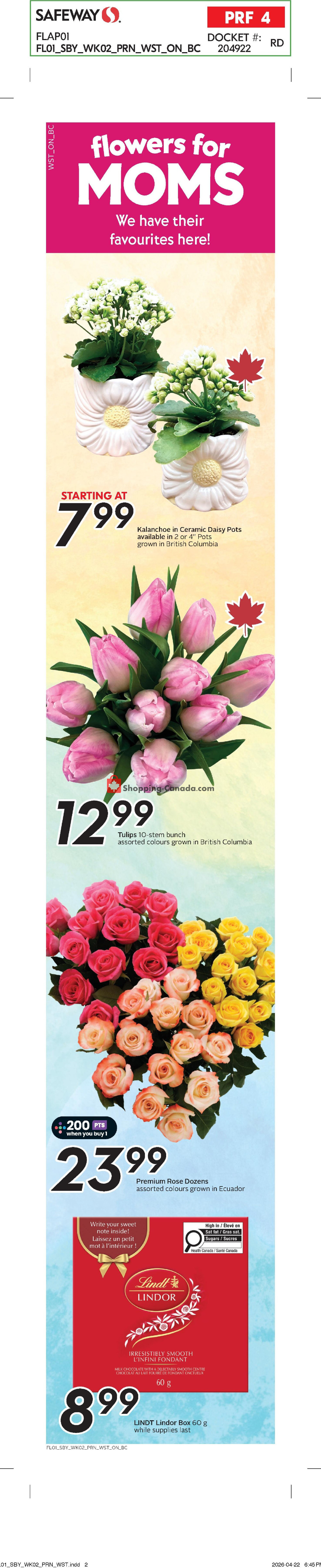 Safeway flyer from Thursday May 7, 2026 to Wednesday May 13, 2026 - page 2