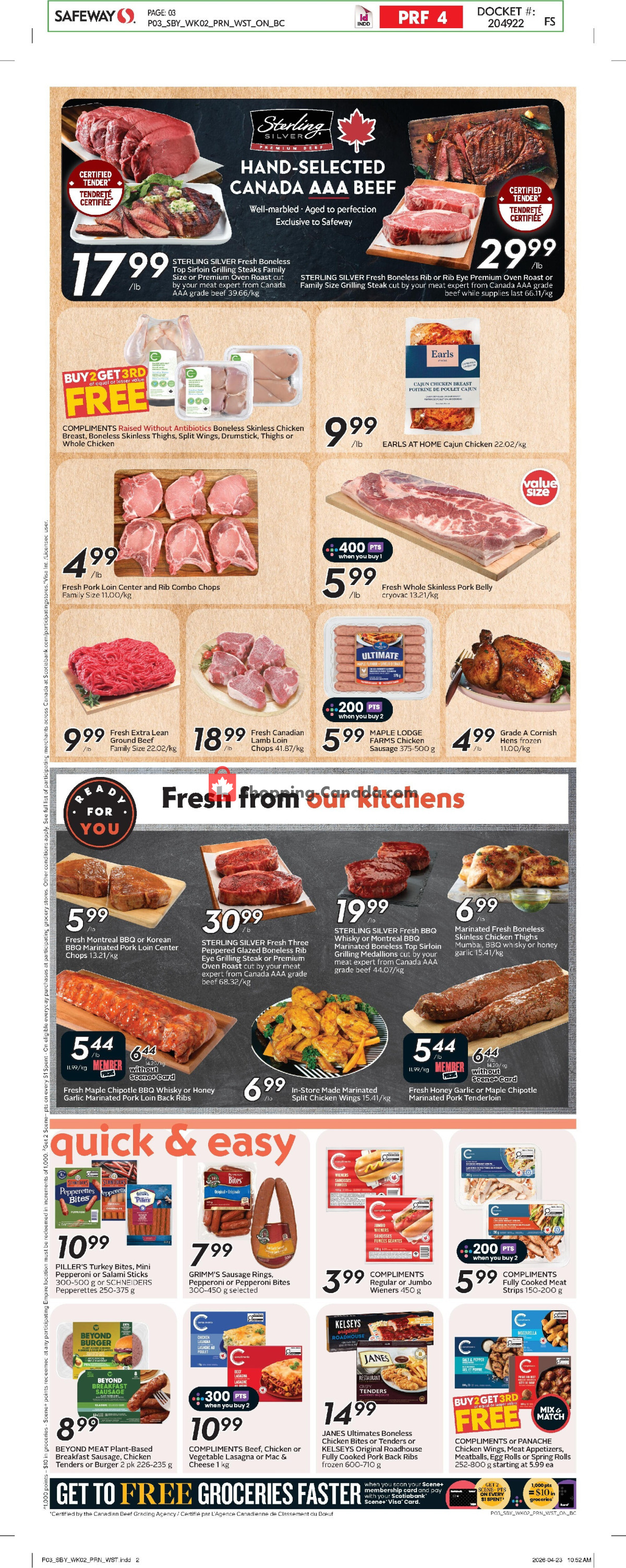 Safeway flyer from Thursday May 7, 2026 to Wednesday May 13, 2026 - page 6
