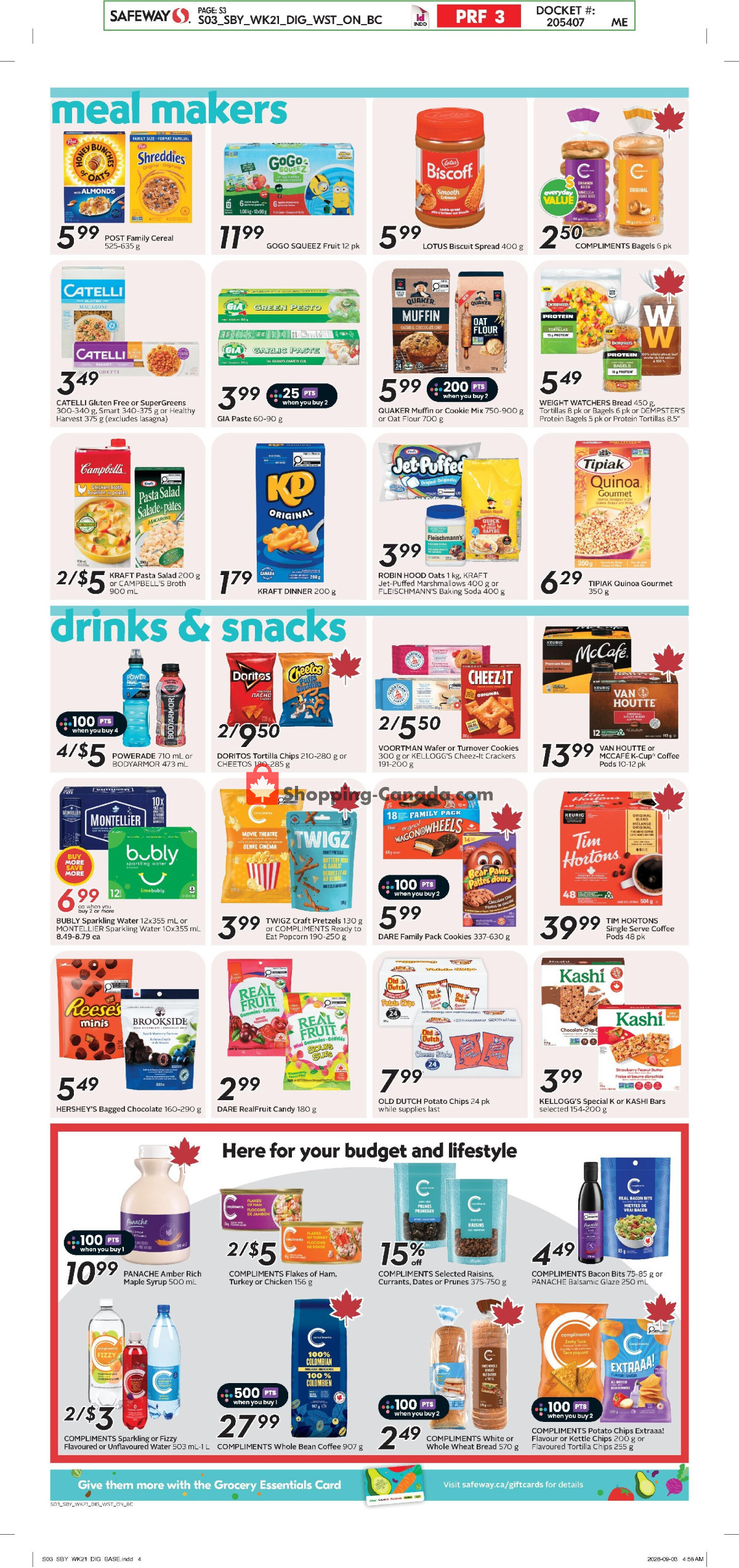 Safeway flyer from Thursday September 17, 2026 to Wednesday September 23, 2026 - page 10