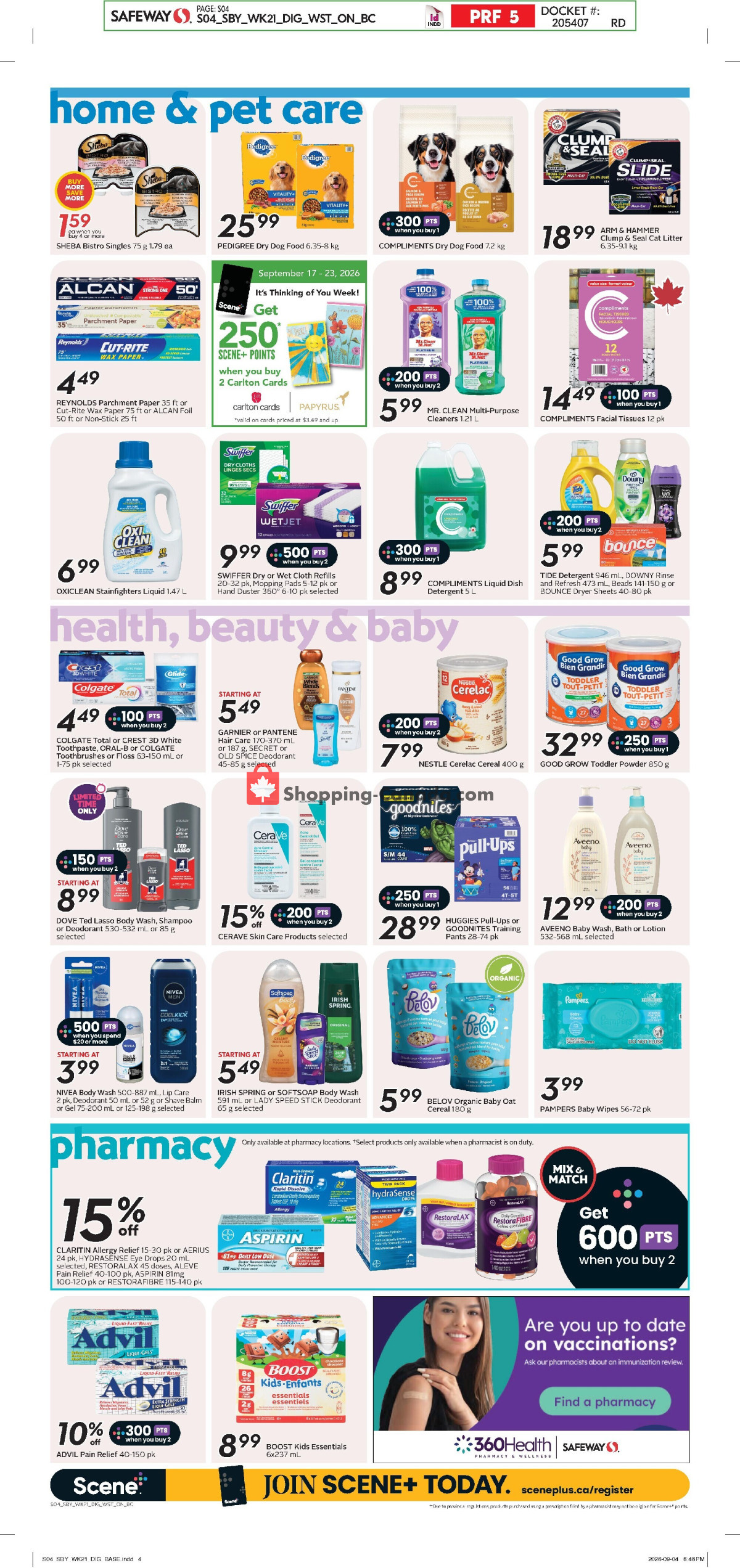 Safeway flyer from Thursday September 17, 2026 to Wednesday September 23, 2026 - page 11