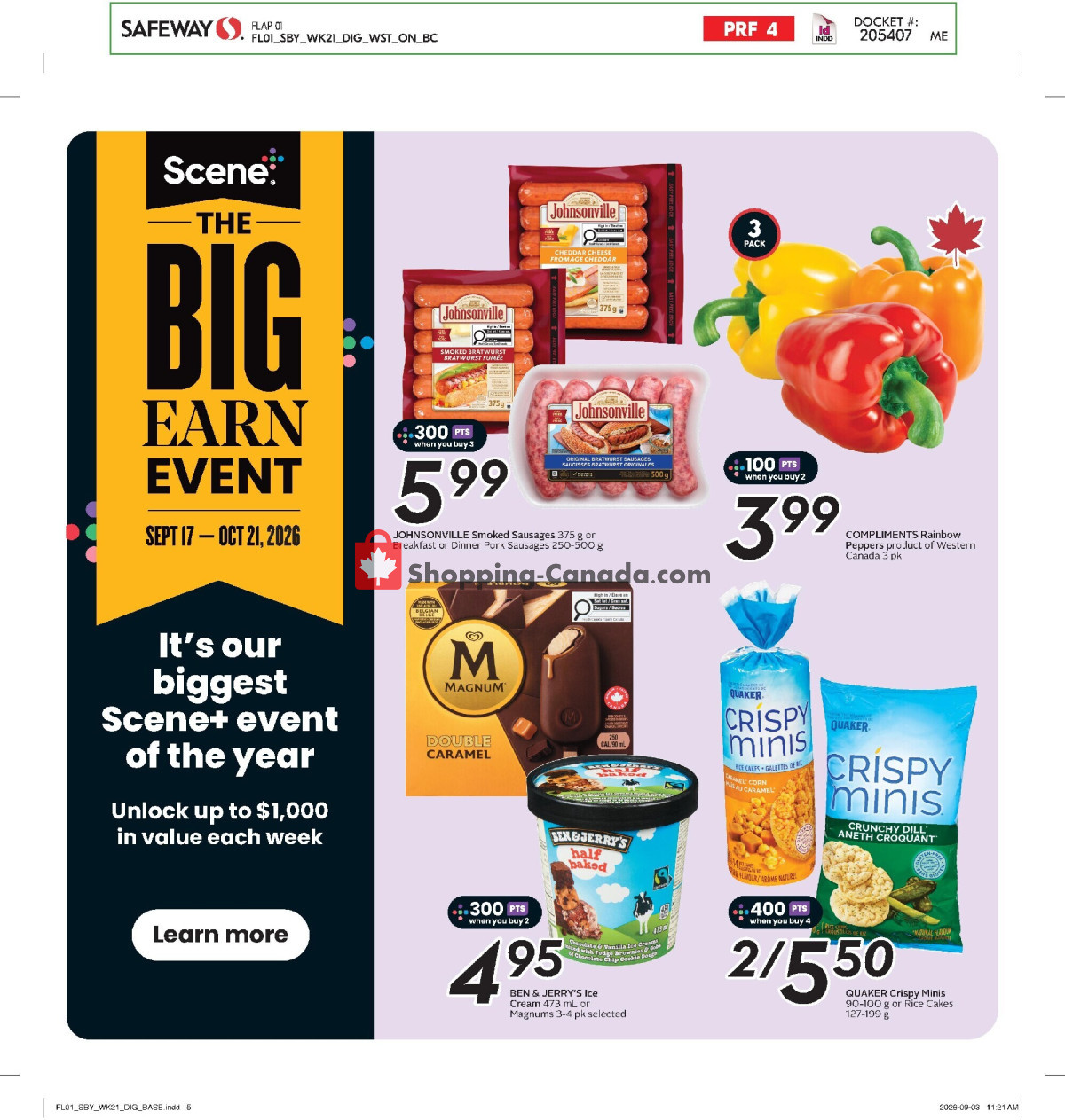 Safeway flyer from Thursday September 17, 2026 to Wednesday September 23, 2026 - page 2