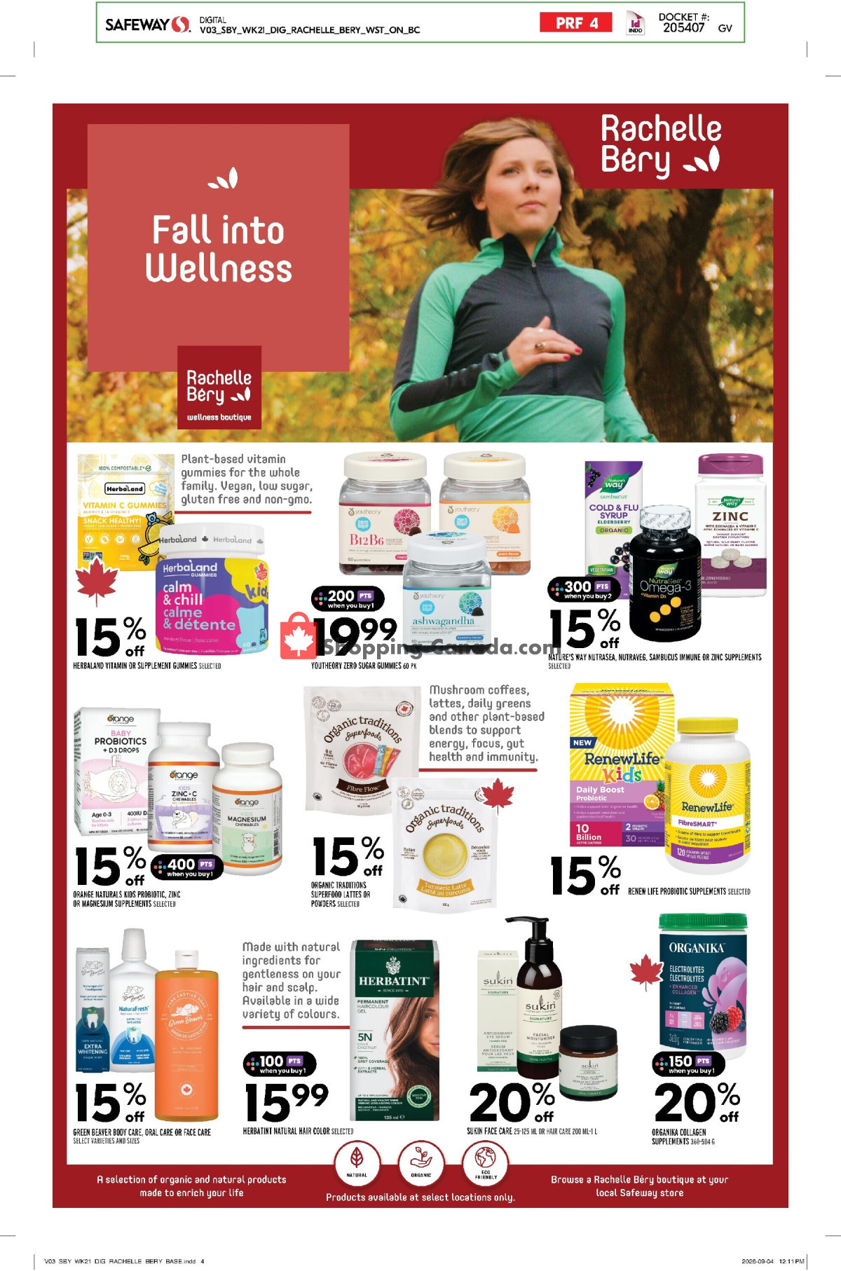 Safeway flyer from Thursday September 17, 2026 to Wednesday September 23, 2026 - page 20