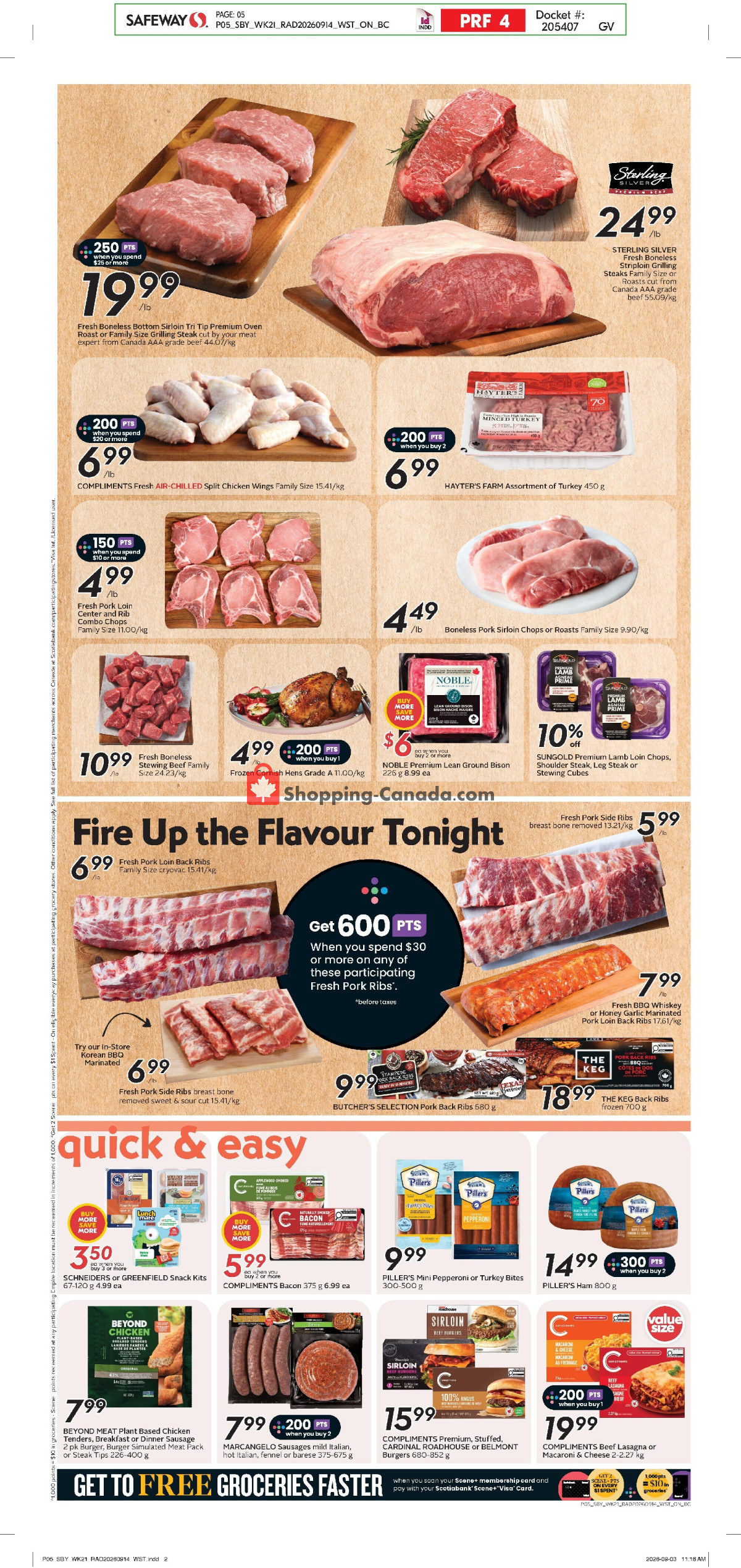 Safeway flyer from Thursday September 17, 2026 to Wednesday September 23, 2026 - page 7
