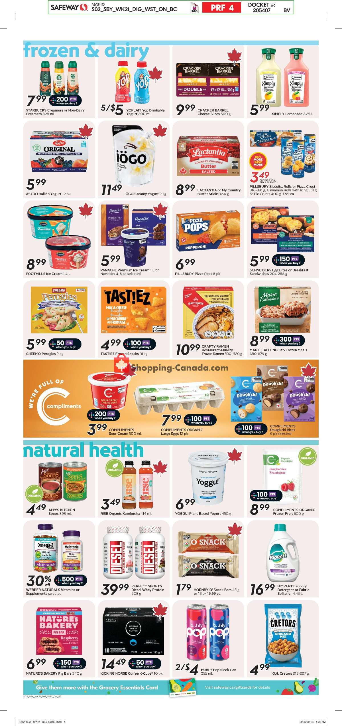 Safeway flyer from Thursday September 17, 2026 to Wednesday September 23, 2026 - page 9
