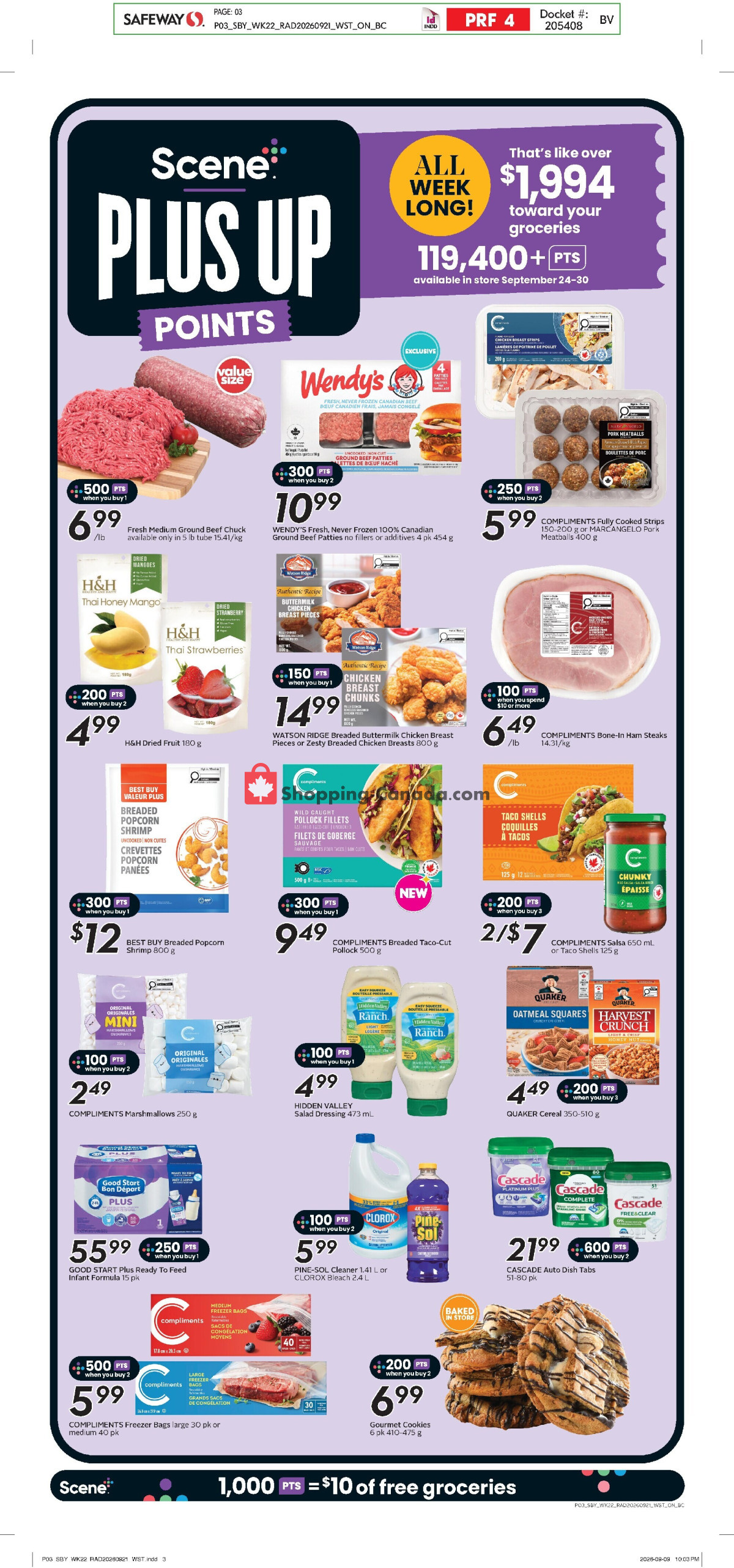 Safeway flyer from Thursday September 24, 2026 to Wednesday September 30, 2026 - page 5