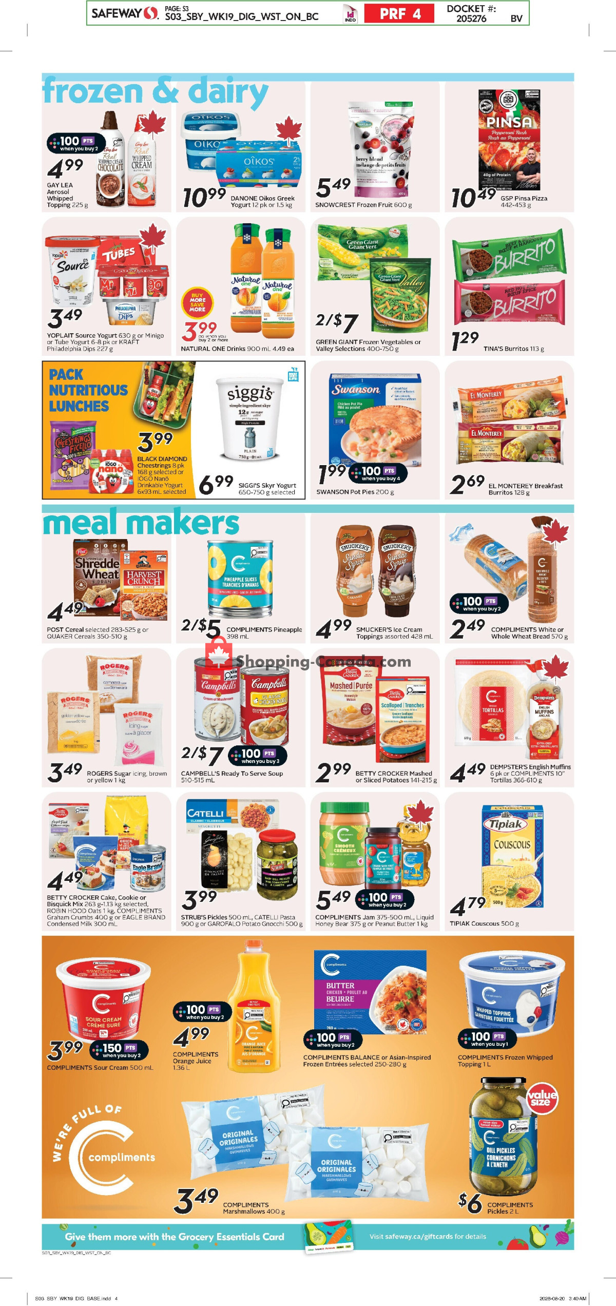Safeway flyer from Thursday September 3, 2026 to Wednesday September 9, 2026 - page 13