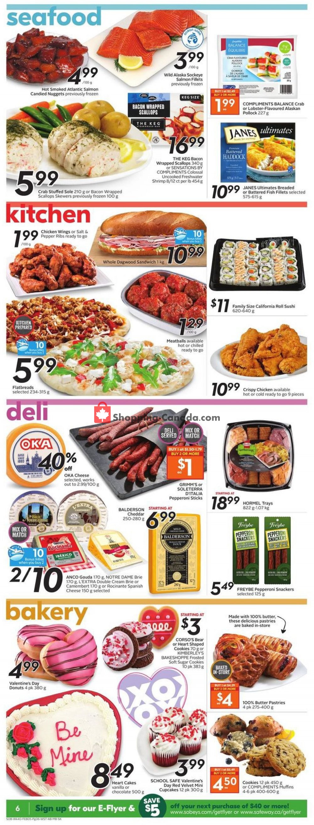 Safeway flyer from Thursday January 30, 2020 to Wednesday February 5, 2020 - page 12