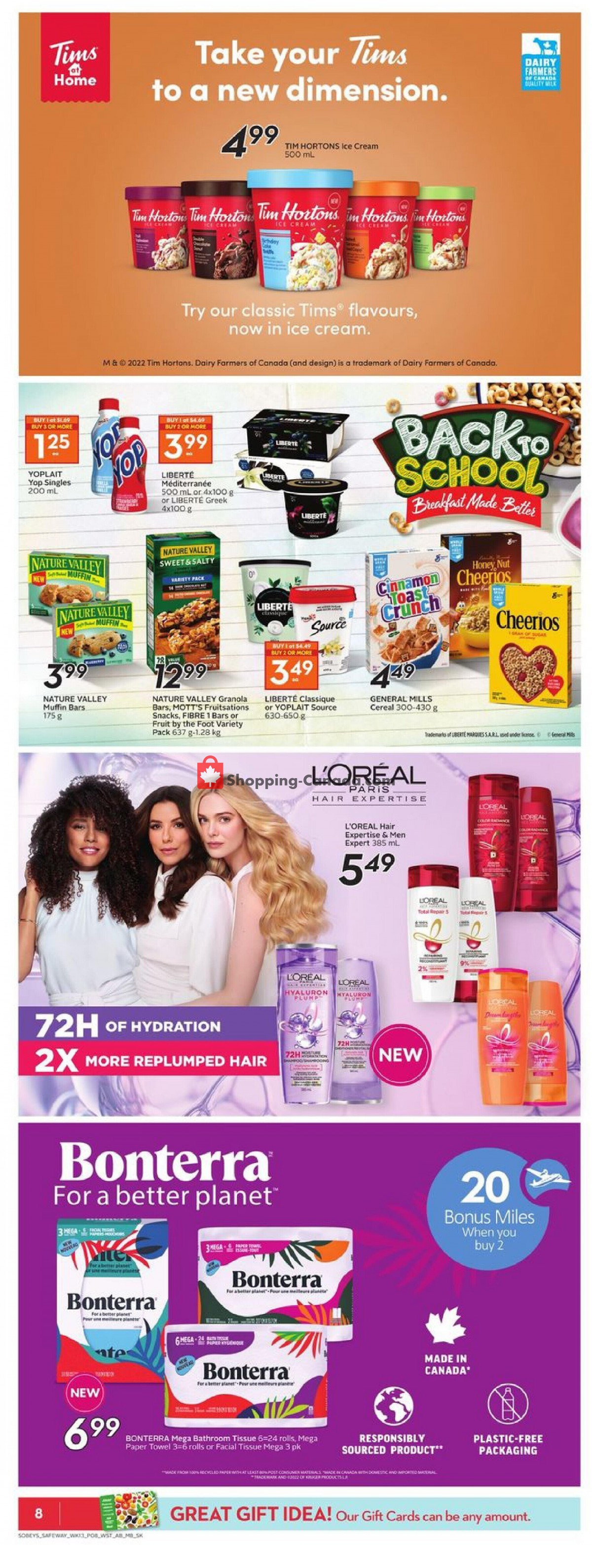 Safeway flyer from Thursday July 28, 2022 to Wednesday August 3, 2022 - page 13
