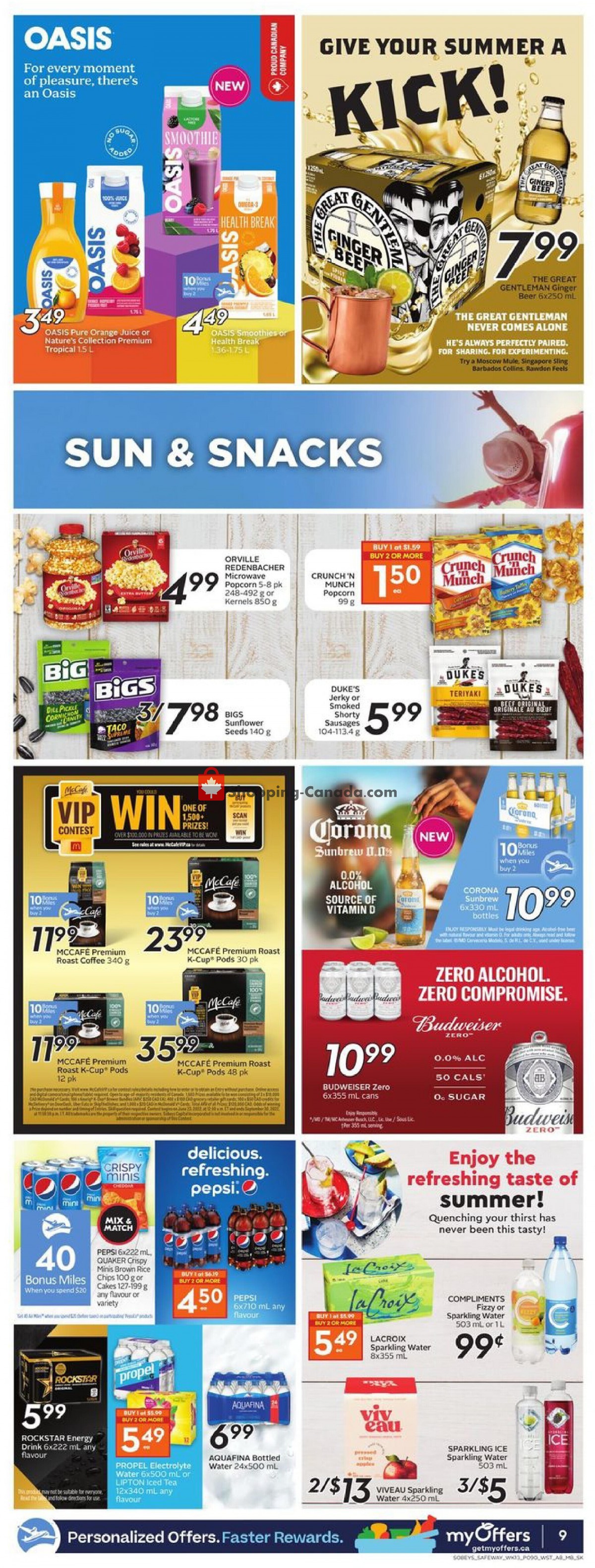 Safeway flyer from Thursday July 28, 2022 to Wednesday August 3, 2022 - page 14