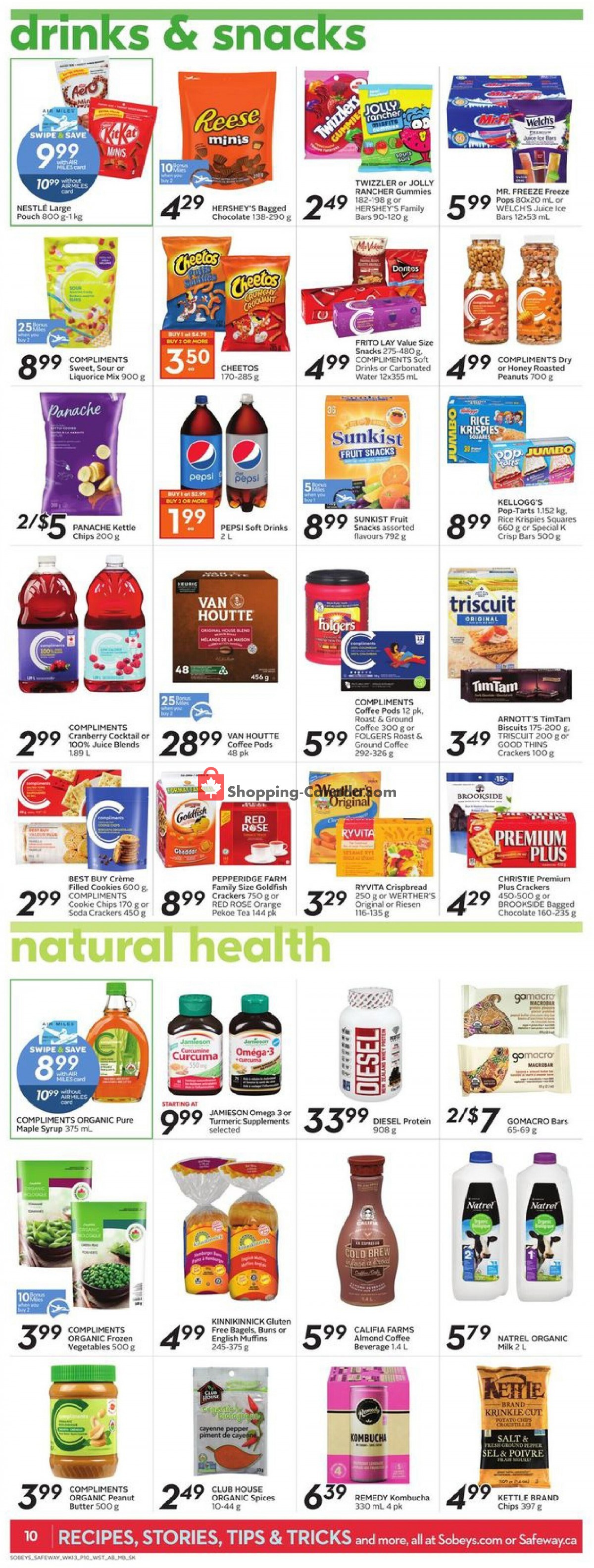 Safeway flyer from Thursday July 28, 2022 to Wednesday August 3, 2022 - page 15