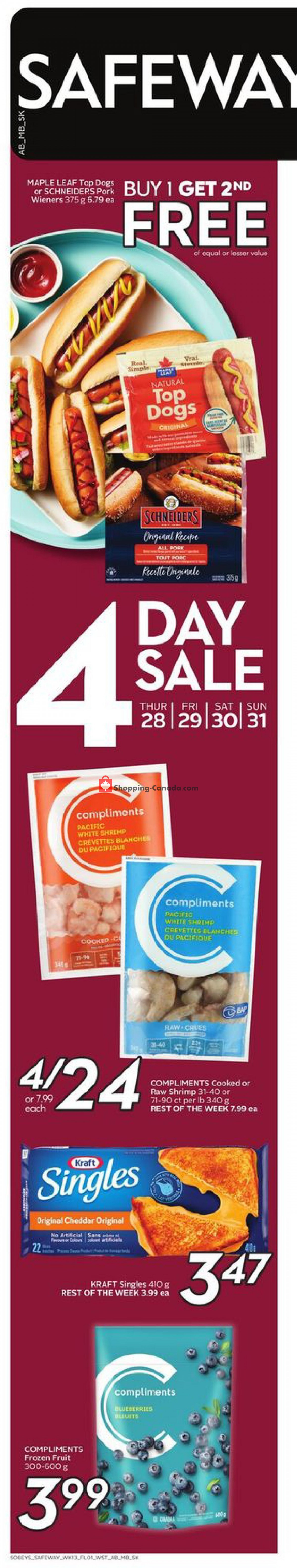 Safeway flyer from Thursday July 28, 2022 to Wednesday August 3, 2022 - page 2