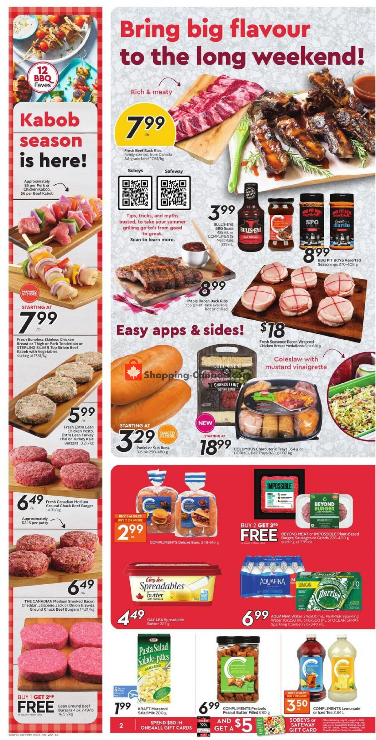 Safeway flyer from Thursday July 28, 2022 to Wednesday August 3, 2022 - page 5