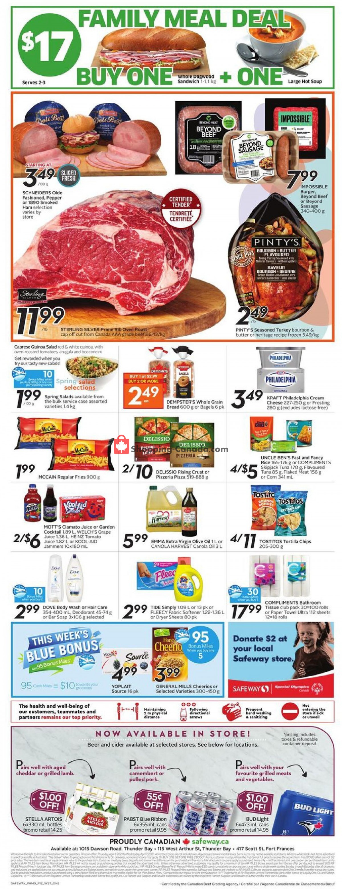 Safeway flyer from Thursday April 1, 2021 to Wednesday April 7, 2021 - page 16