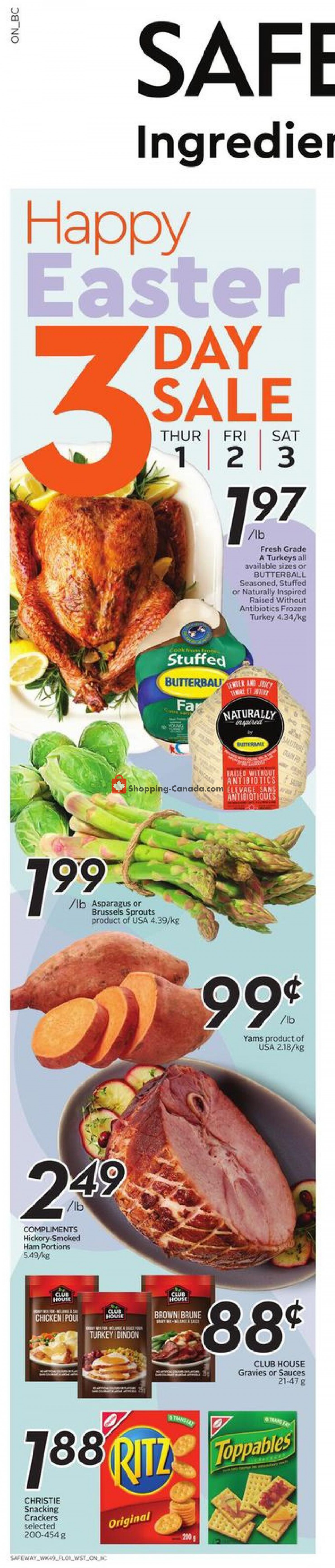 Safeway flyer from Thursday April 1, 2021 to Wednesday April 7, 2021 - page 2