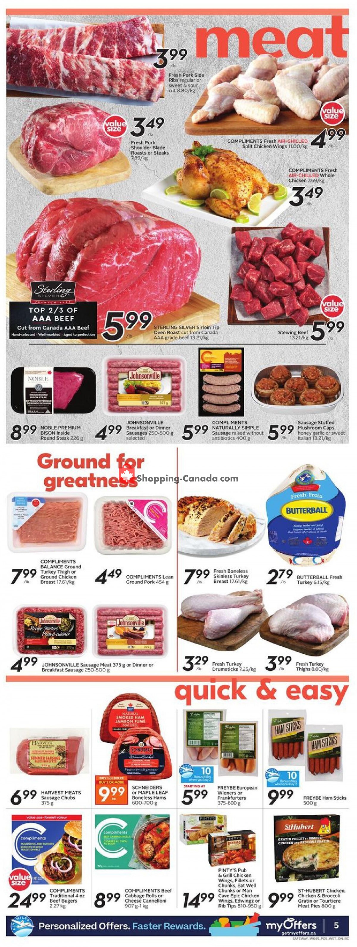 Safeway flyer from Thursday April 1, 2021 to Wednesday April 7, 2021 - page 9