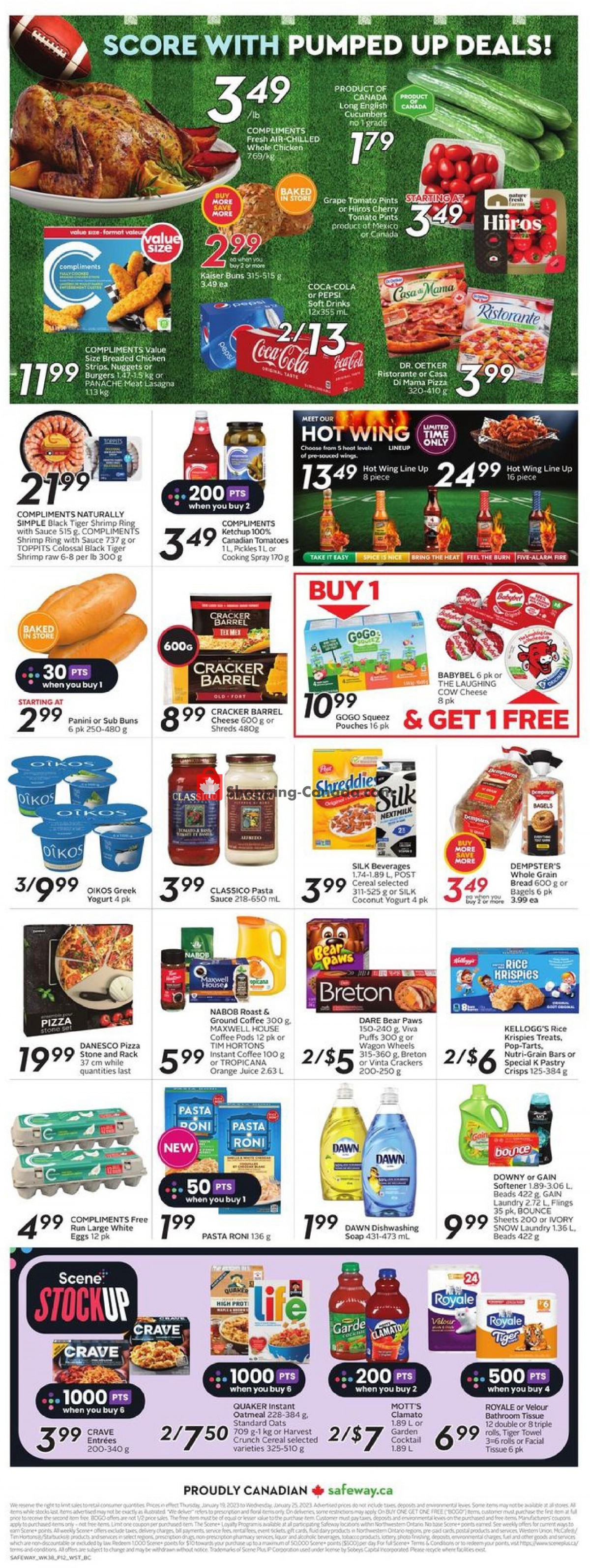 Safeway flyer from Thursday January 19, 2023 to Wednesday January 25, 2023 - page 4