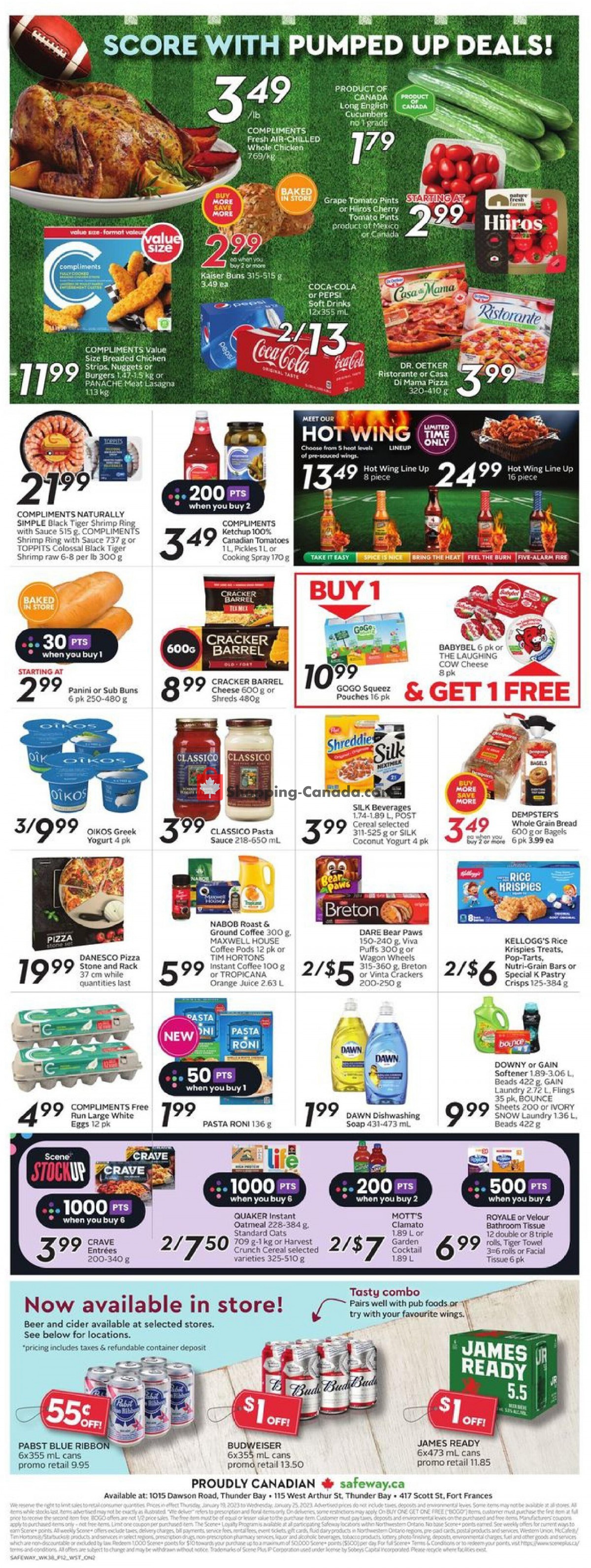 Safeway flyer from Thursday January 19, 2023 to Wednesday January 25, 2023 - page 4