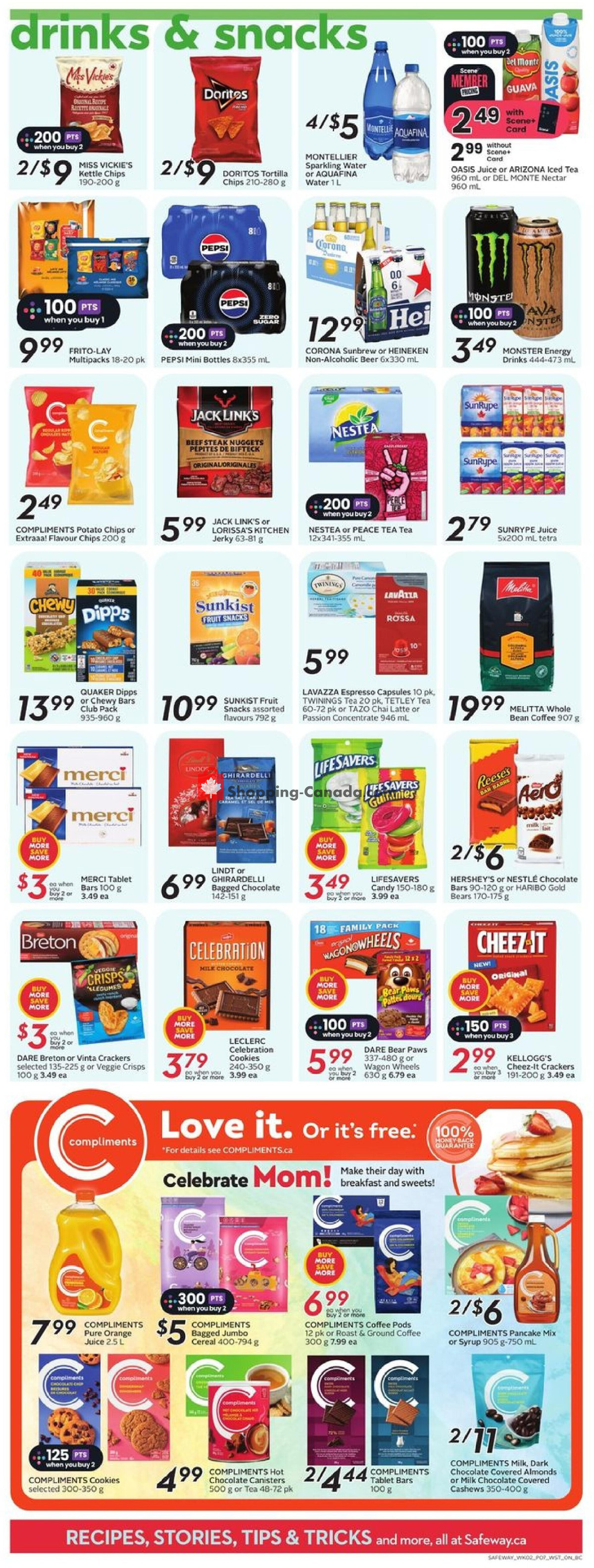 Safeway flyer from Thursday May 9, 2024 to Wednesday May 15, 2024 - page 14
