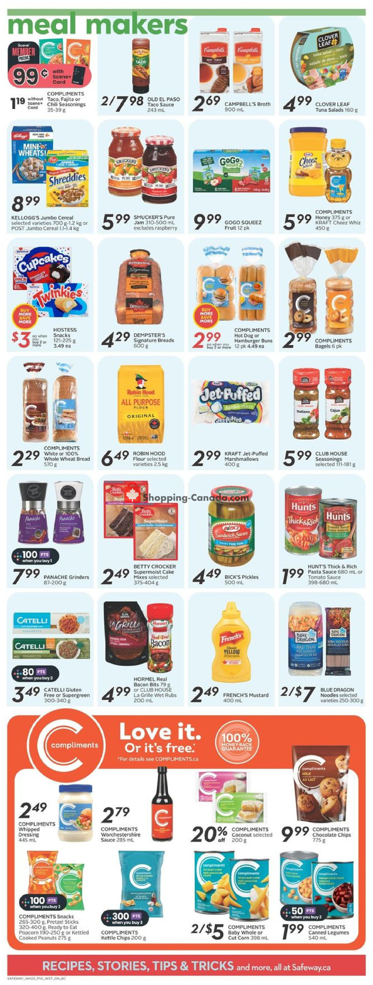 Safeway flyer from Thursday May 9, 2024 to Wednesday May 15, 2024 - page 20