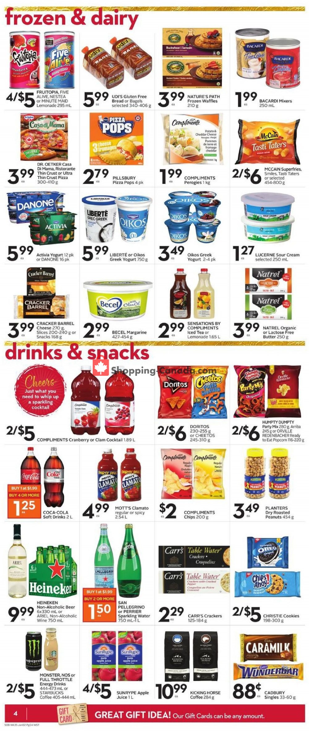 Safeway flyer from Thursday December 27, 2018 to Wednesday January 2, 2019 - page 5