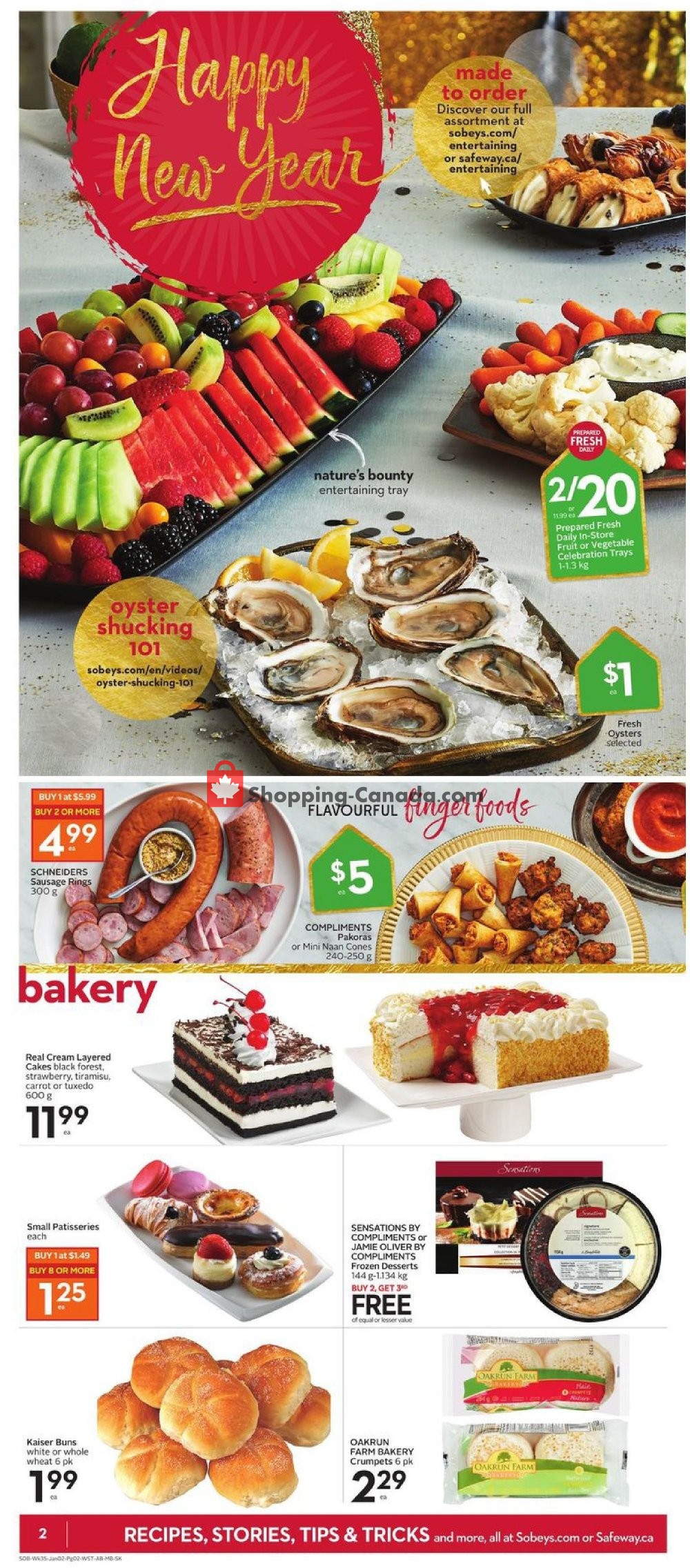 Safeway flyer from Thursday December 27, 2018 to Wednesday January 2, 2019 - page 3