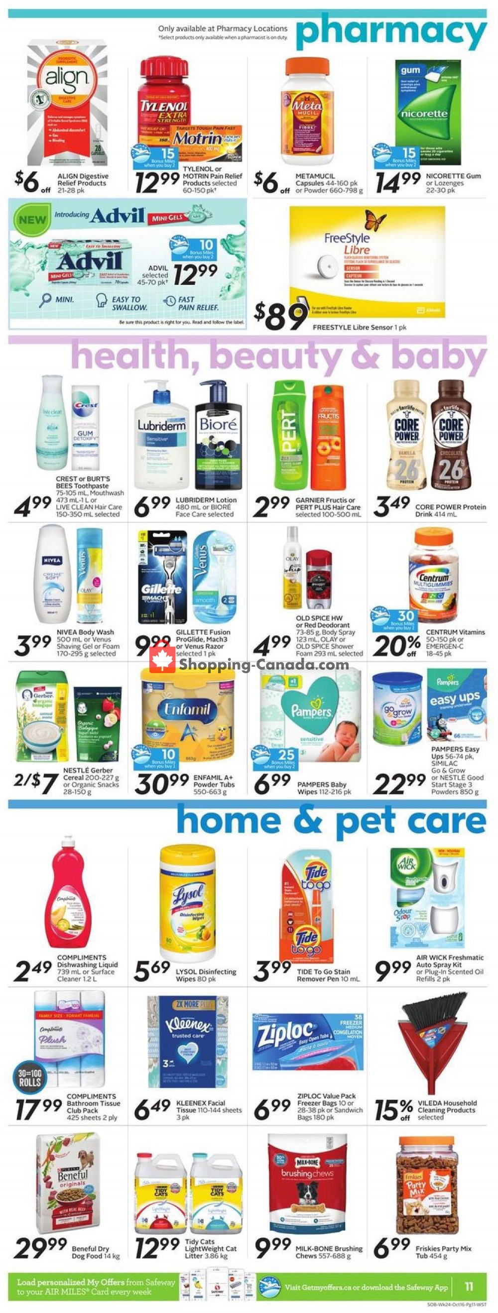 Safeway flyer from Thursday October 10, 2019 to Wednesday October 16, 2019 - page 18