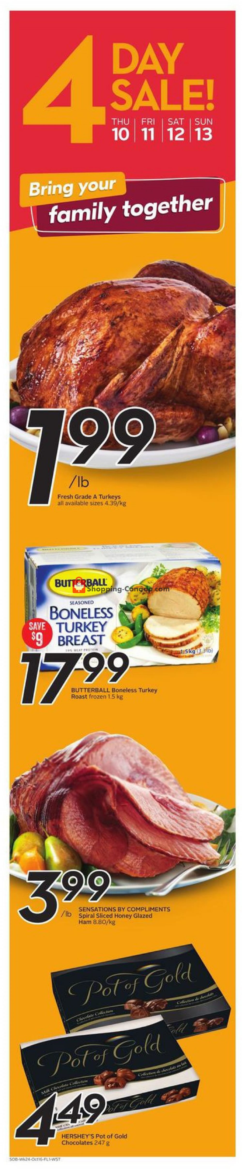 Safeway flyer from Thursday October 10, 2019 to Wednesday October 16, 2019 - page 2