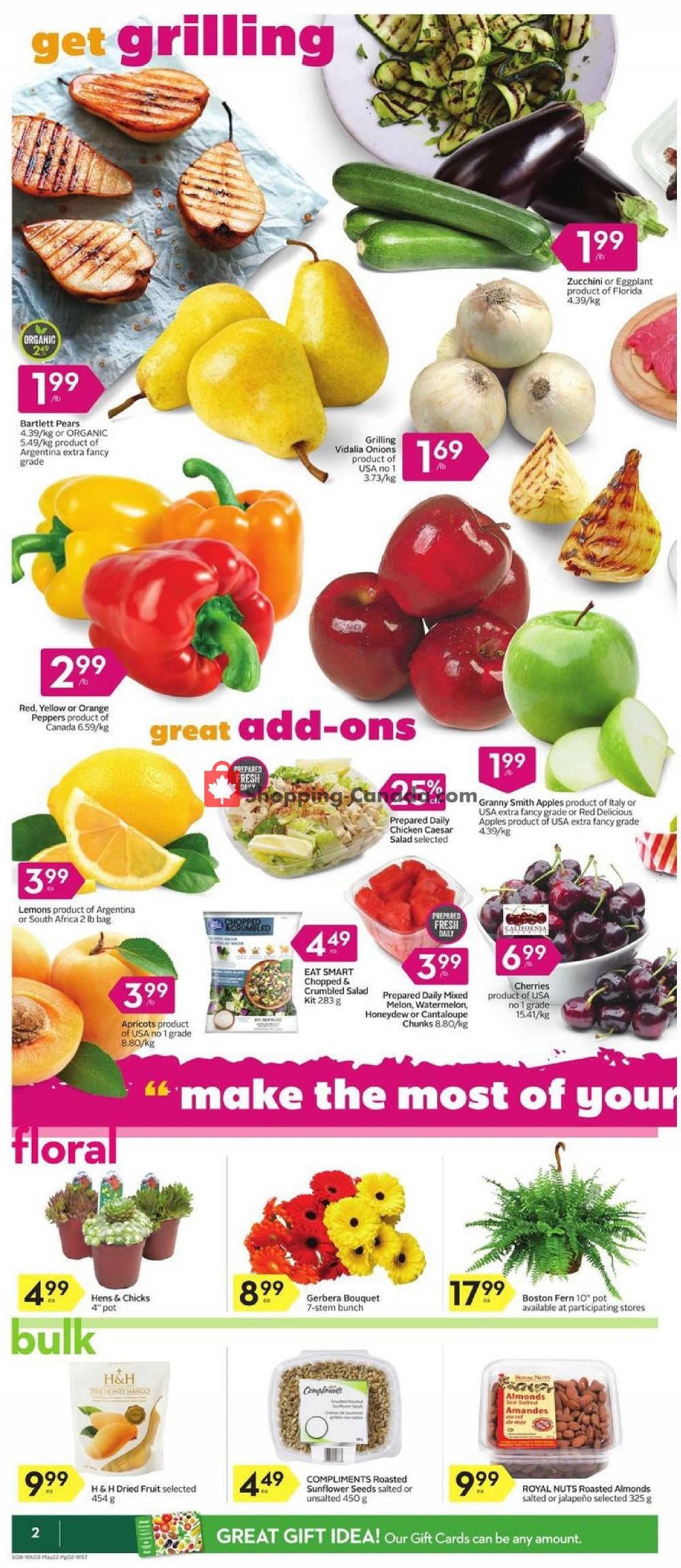 Safeway flyer from Thursday May 16, 2019 to Wednesday May 22, 2019 - page 2