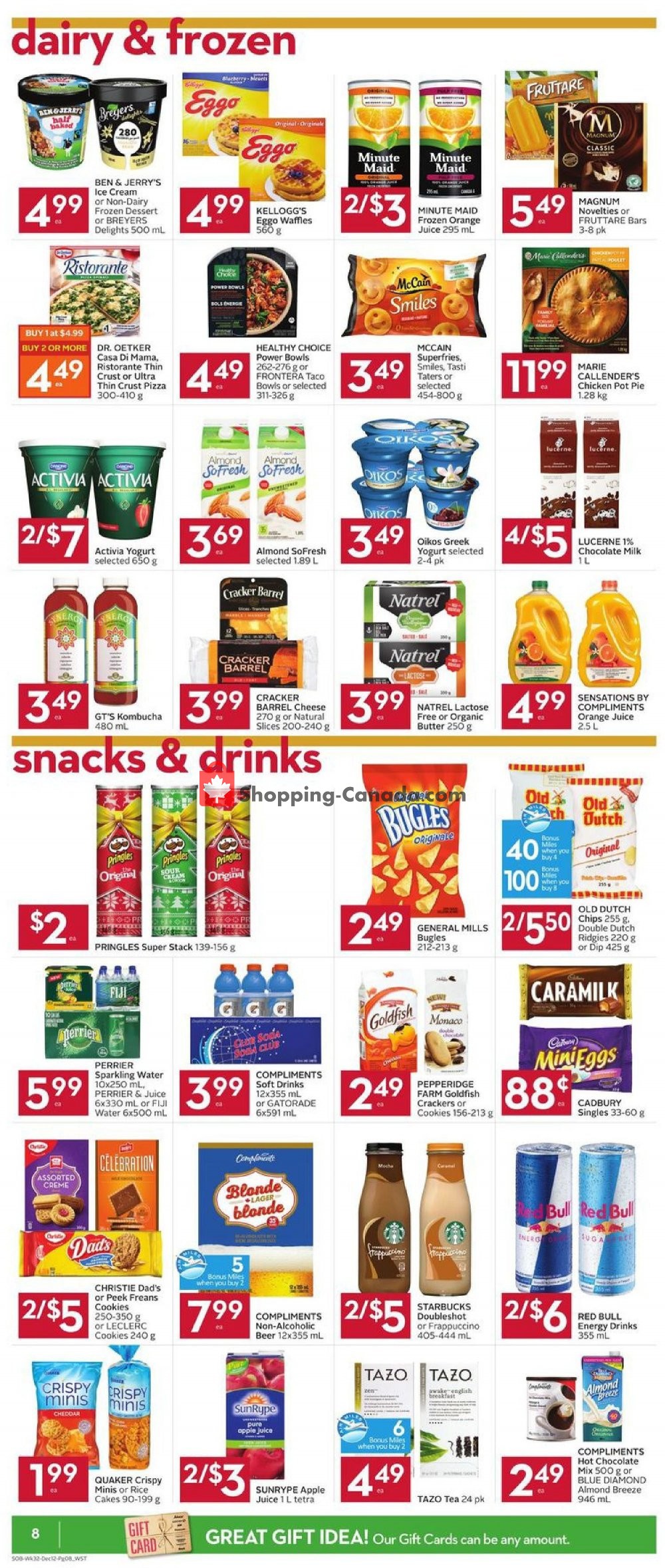 Safeway flyer from Thursday December 6, 2018 to Wednesday December 12, 2018 - page 12