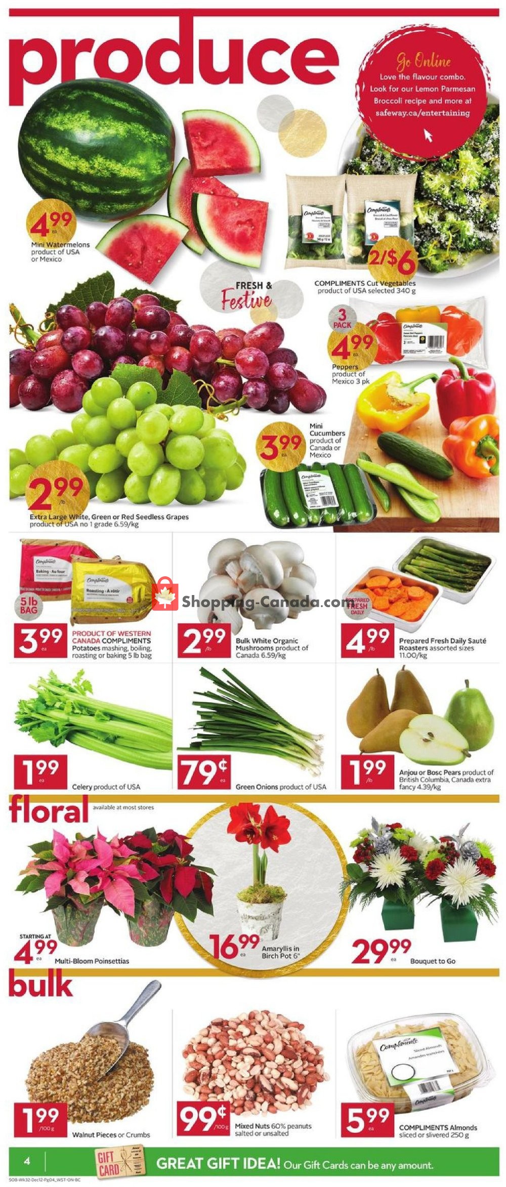 Safeway flyer from Thursday December 6, 2018 to Wednesday December 12, 2018 - page 8
