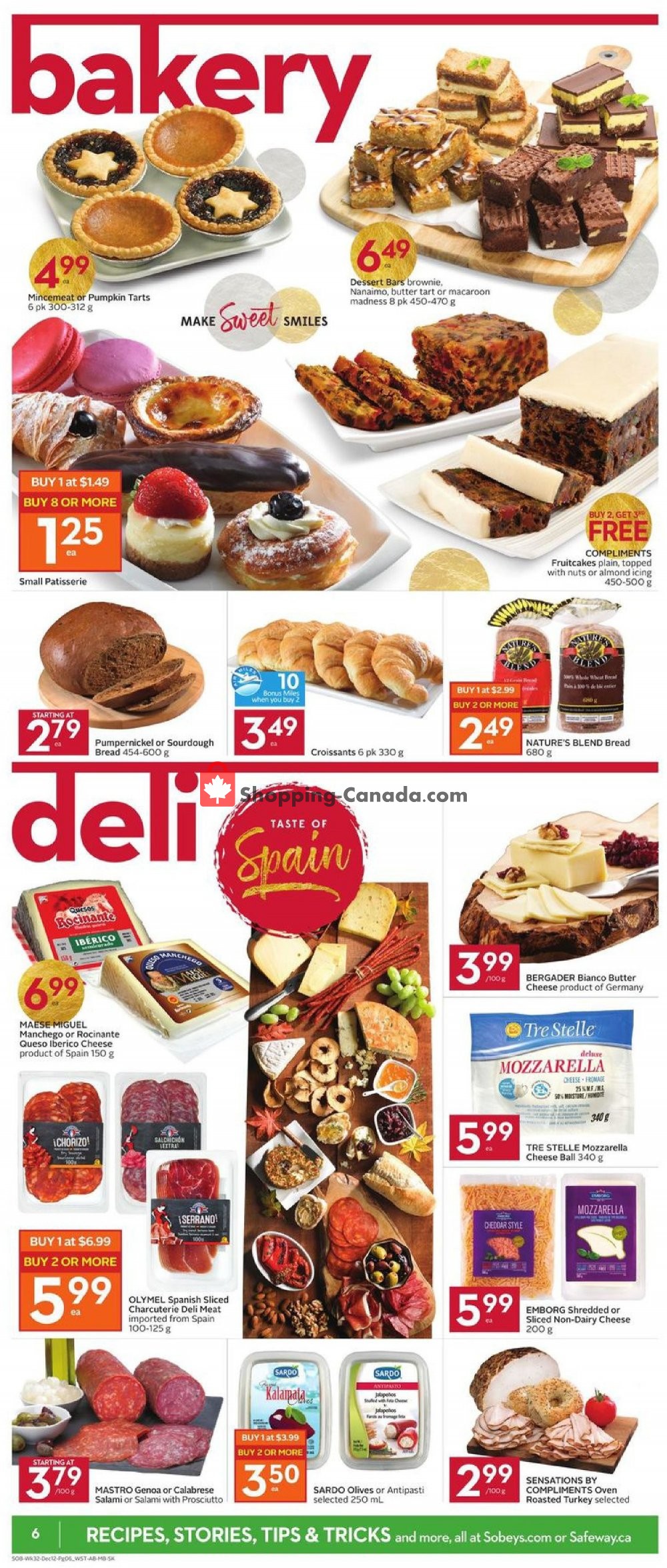 Safeway flyer from Thursday December 6, 2018 to Wednesday December 12, 2018 - page 10