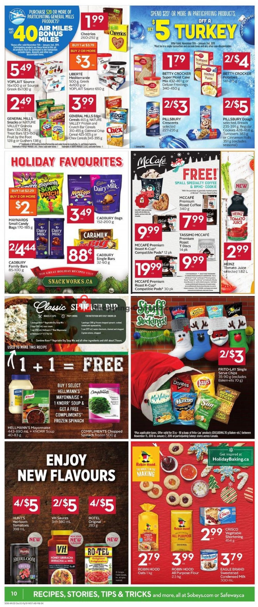 Safeway flyer from Thursday December 6, 2018 to Wednesday December 12, 2018 - page 14