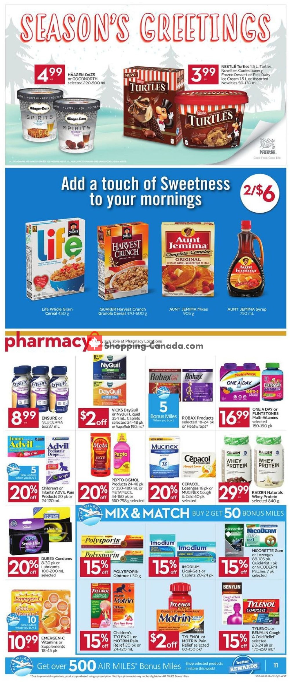 Safeway flyer from Thursday December 6, 2018 to Wednesday December 12, 2018 - page 15