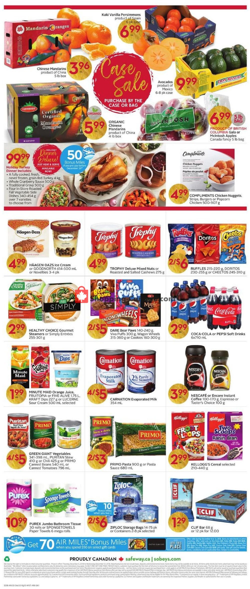 Safeway flyer from Thursday December 6, 2018 to Wednesday December 12, 2018 - page 3