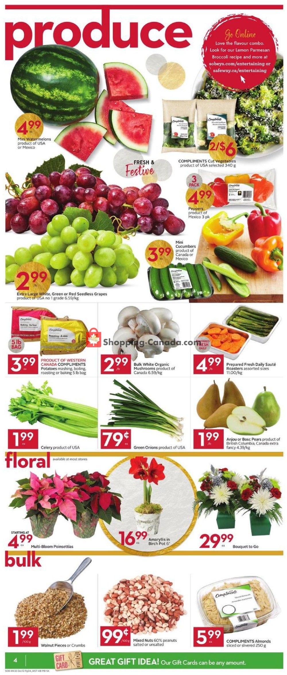 Safeway flyer from Thursday December 6, 2018 to Wednesday December 12, 2018 - page 8