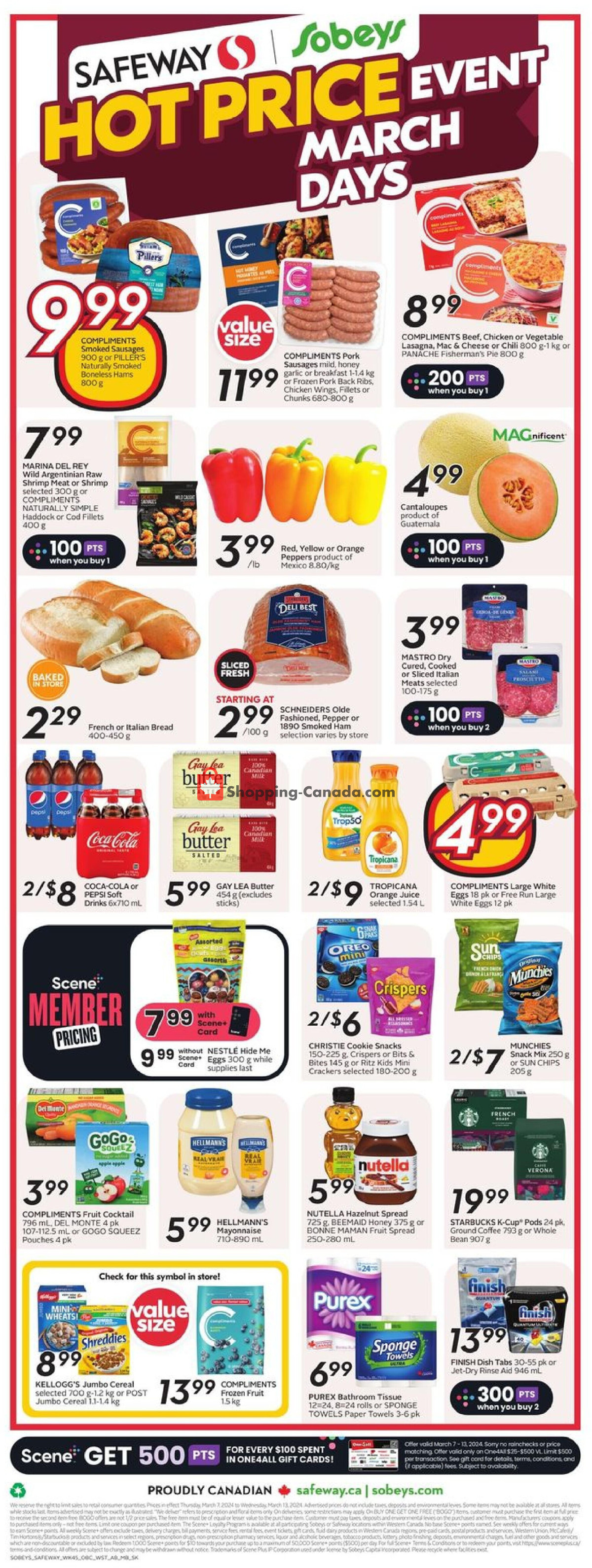 Safeway flyer from Thursday March 7, 2024 to Wednesday March 13, 2024 - page 4