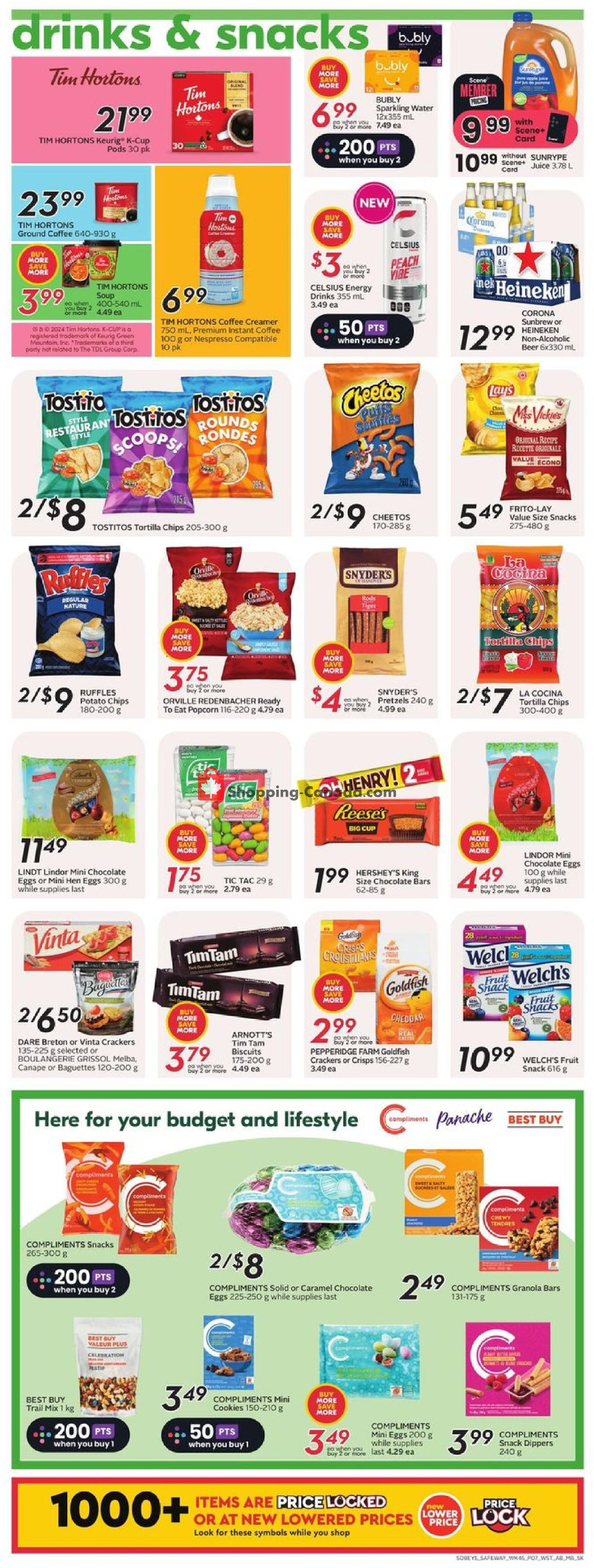 Safeway flyer from Thursday March 14, 2024 to Wednesday March 20, 2024 - page 18