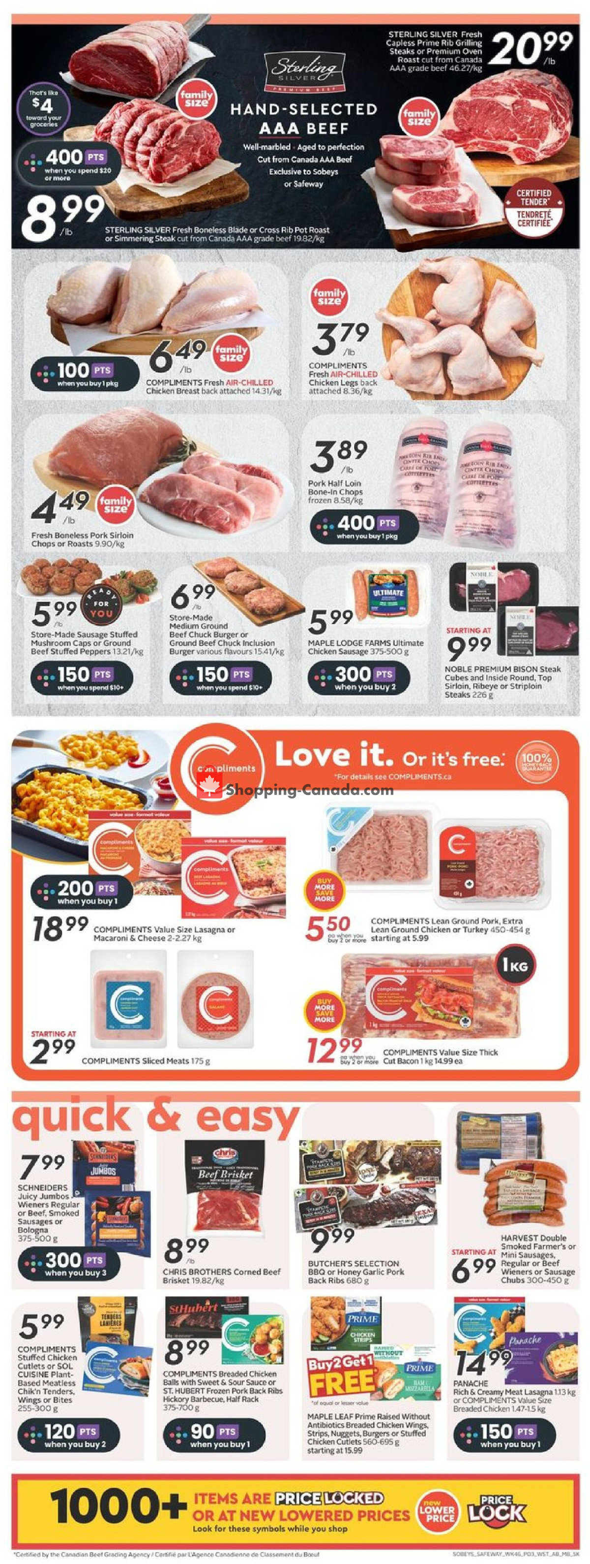Safeway flyer from Thursday March 14, 2024 to Wednesday March 20, 2024 - page 9